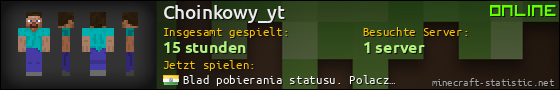 Benutzerleisten 560x90 für Choinkowy_yt