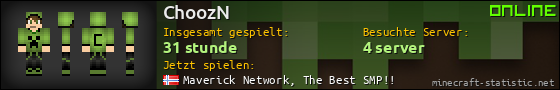 Benutzerleisten 560x90 für ChoozN