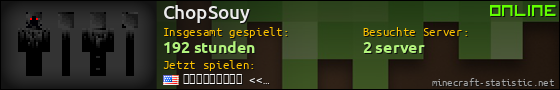 Benutzerleisten 560x90 für ChopSouy