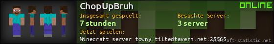 Benutzerleisten 560x90 für ChopUpBruh