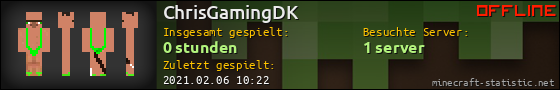 Benutzerleisten 560x90 für ChrisGamingDK