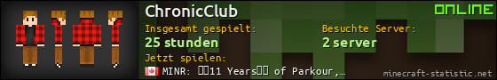 Benutzerleisten 560x90 für ChronicClub