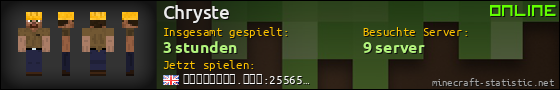 Benutzerleisten 560x90 für Chryste