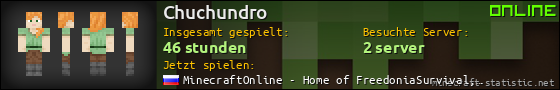 Benutzerleisten 560x90 für Chuchundro