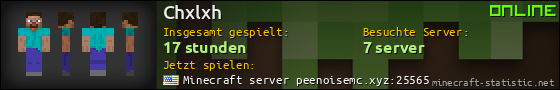 Benutzerleisten 560x90 für Chxlxh