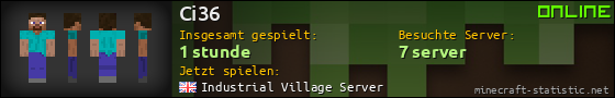 Benutzerleisten 560x90 für Ci36
