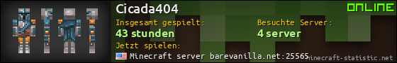 Benutzerleisten 560x90 für Cicada404