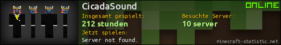 Benutzerleisten 560x90 für CicadaSound