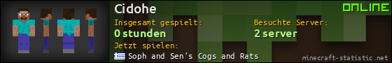 Benutzerleisten 560x90 für Cidohe
