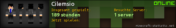 Benutzerleisten 560x90 für Cilemsio
