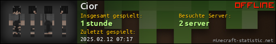 Benutzerleisten 560x90 für Cior