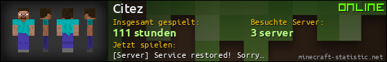 Benutzerleisten 560x90 für Citez