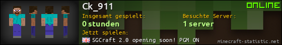 Benutzerleisten 560x90 für Ck_911