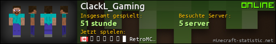 Benutzerleisten 560x90 für ClackL_Gaming