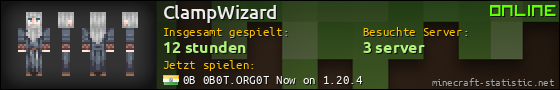 Benutzerleisten 560x90 für ClampWizard