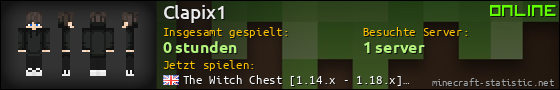 Benutzerleisten 560x90 für Clapix1