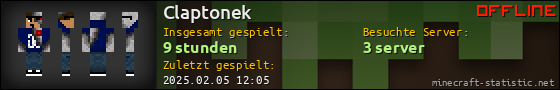 Benutzerleisten 560x90 für Claptonek