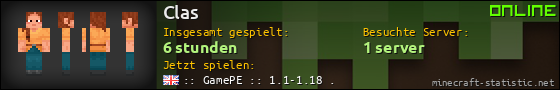 Benutzerleisten 560x90 für Clas