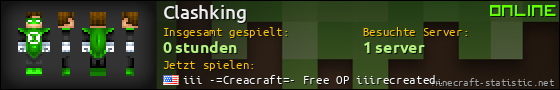 Benutzerleisten 560x90 für Clashking