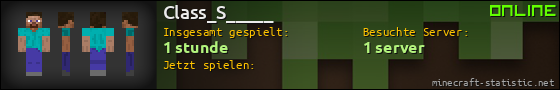 Benutzerleisten 560x90 für Class_S_____
