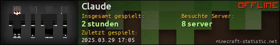 Benutzerleisten 560x90 für Claude