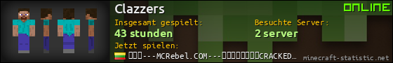 Benutzerleisten 560x90 für Clazzers