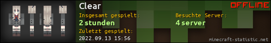 Benutzerleisten 560x90 für Clear