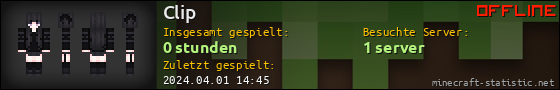 Benutzerleisten 560x90 für Clip