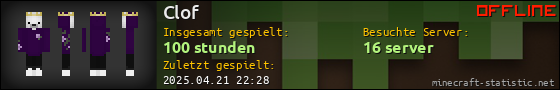 Benutzerleisten 560x90 für Clof