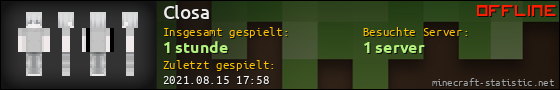 Benutzerleisten 560x90 für Closa