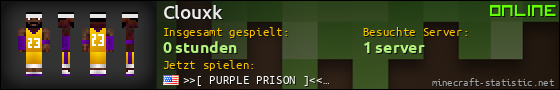 Benutzerleisten 560x90 für Clouxk