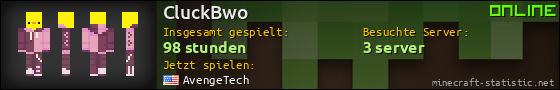 Benutzerleisten 560x90 für CluckBwo