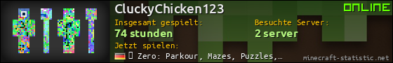 Benutzerleisten 560x90 für CluckyChicken123