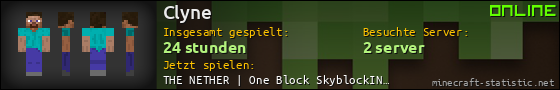 Benutzerleisten 560x90 für Clyne