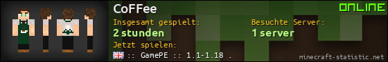 Benutzerleisten 560x90 für CoFFee