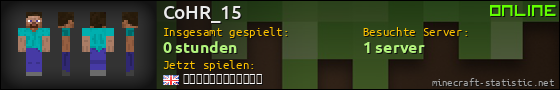 Benutzerleisten 560x90 für CoHR_15