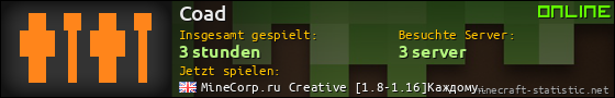 Benutzerleisten 560x90 für Coad