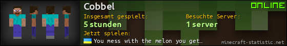 Benutzerleisten 560x90 für Cobbel