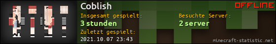Benutzerleisten 560x90 für Coblish