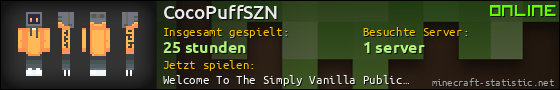 Benutzerleisten 560x90 für CocoPuffSZN