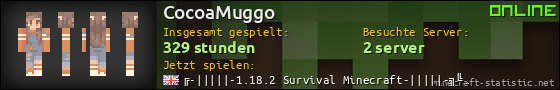 Benutzerleisten 560x90 für CocoaMuggo