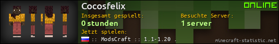 Benutzerleisten 560x90 für Cocosfelix