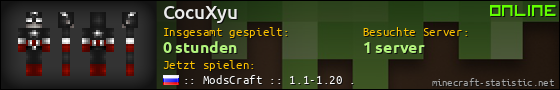 Benutzerleisten 560x90 für CocuXyu
