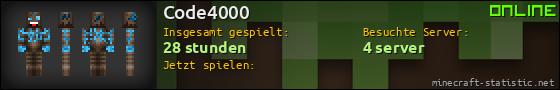 Benutzerleisten 560x90 für Code4000