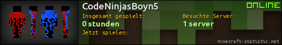 Benutzerleisten 560x90 für CodeNinjasBoyn5