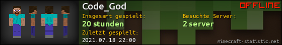 Benutzerleisten 560x90 für Code_God