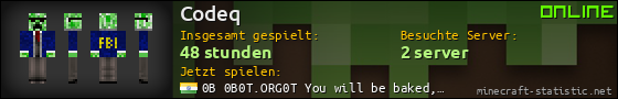 Benutzerleisten 560x90 für Codeq