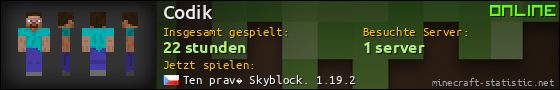 Benutzerleisten 560x90 für Codik