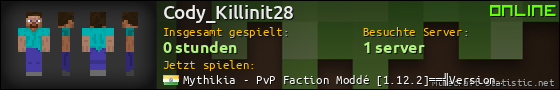 Benutzerleisten 560x90 für Cody_Killinit28