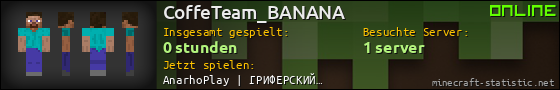 Benutzerleisten 560x90 für CoffeTeam_BANANA